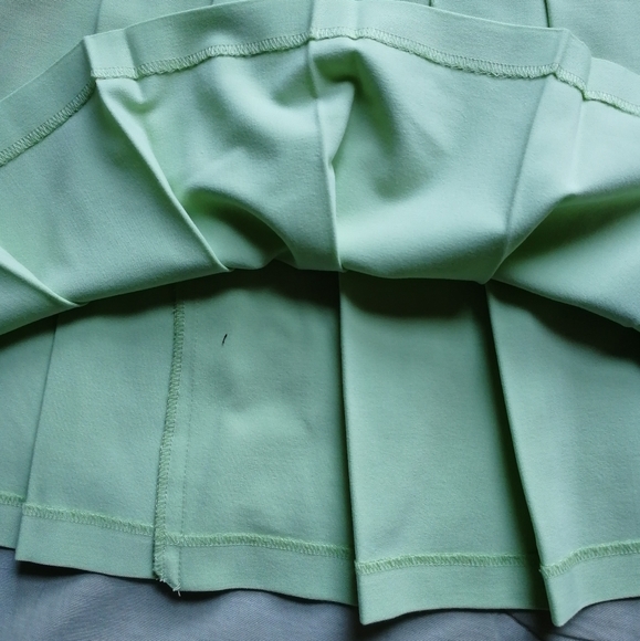 SUNDAY BEST Olive Micro Skirt Pleated Sagebrush Green Size 4 Aritzia - Picture 5 of 11